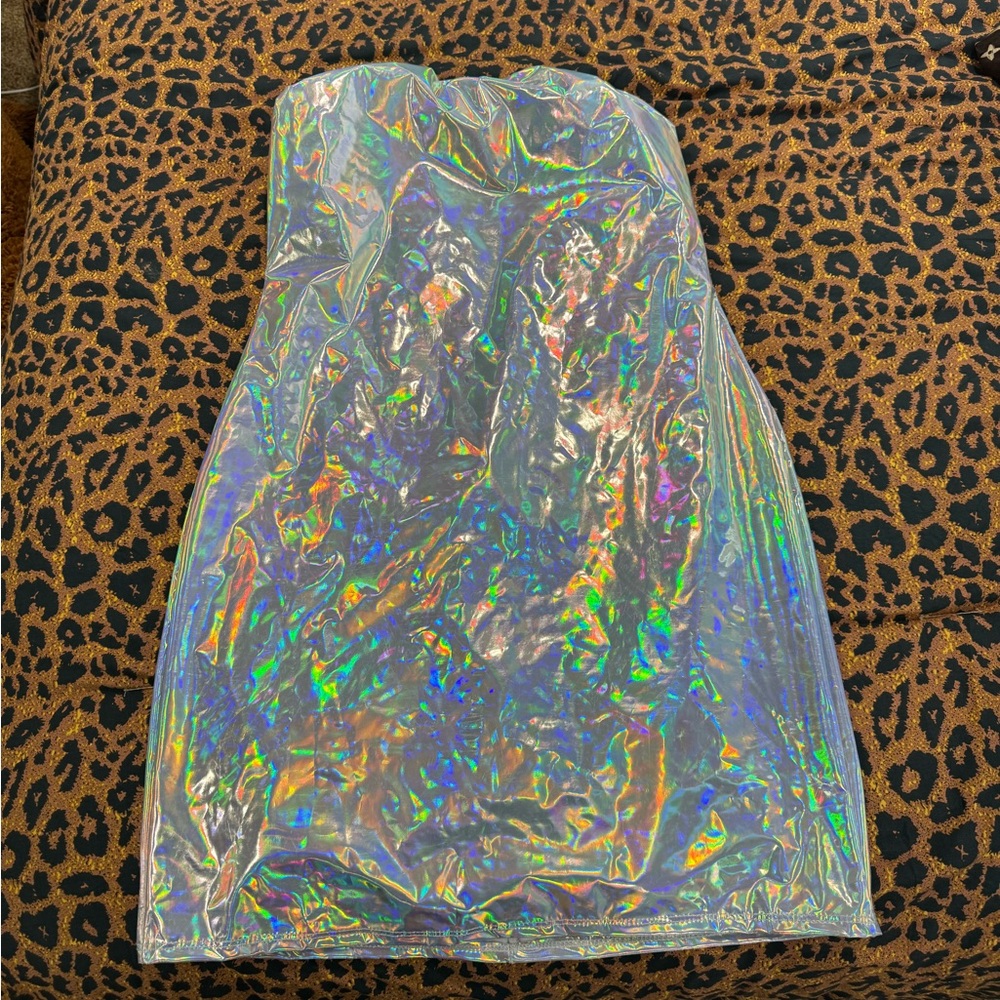 Iridescent Tube Dress